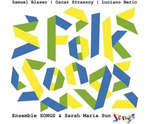 Samuel Blaser Ensemble SONGS & Sarah Maria Sun: Folk Songs (CD) Album