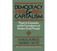 Samuel Bowles Democracy And Capitalism (Tascabile)