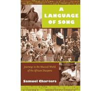 Samuel Charters A Language of Song (Tascabile)