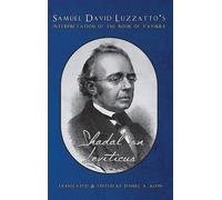 Samuel David Luzzatto Shadal on Leviticus (Copertina rigida)