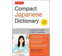 Samuel E. Martin Tuttle Compact Japanese Dictionary (Tascabile)