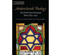 Samuel J. Kessler Modern Jewish Theology (Tascabile)