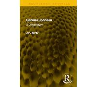 Samuel Johnson: A Critical Study