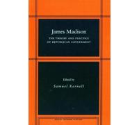 Samuel Kernell James Madison (Copertina rigida) Social Science History