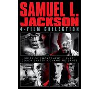 Samuel L. Jackson 4-Film Collection (DVD) Anne Archer Ben Kingsley Ben Affleck