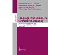 Samuel P. Midki Languages and Compilers for Parallel Computing: 13th (Tascabile)