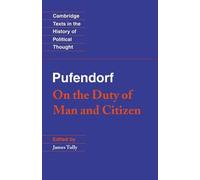 Samuel Pufendor Pufendorf: On the Duty of Man and Citizen according (Tascabile)