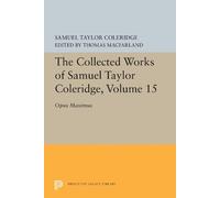 Samuel Taylor Co The Collected Works of Samuel Taylor Coleridge, Vo (Tascabile)