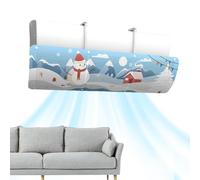 Samuliy Deflettore d'aria AC, leggero deflettore d'aria per condizionatore d'aria - Angolo senza punzonatura regolabile guida del vento, multifunzionale per condizionatore d'aria per