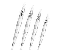 Samuliy Kit di Esche Artificiali da - 4 Esche Luminose al Buio con Amo - per,per Pesce Gatto Spigola Persico Trota Luccio Acque Dolci E Salate