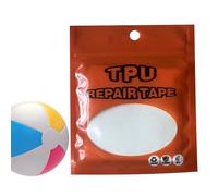 Samuliy Kit Toppe per tettuccio, Kit di Riparazione Toppe gonfiabili - Kit Impermeabili Multiuso da 10 Pezzi - di Riparazione Resistente agli Agenti atmosferici per Case gonfiabili