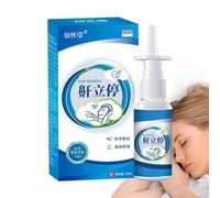 Samuliy Spray antirussamento | Spray per Smettere di russare da Uomo 1,01 Once | Stop Snore Spray Naso Secco Liquido A Base di Erbe Delicato Regalo Premuroso per Adulti