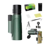 Samuliy Telescopio per bambini, telescopio monoculare | Rifrattore telescopico astronomico portatile, telescopio monoculare da 50 mm ad alta potenza, maggiore visibilità, impermeabile,