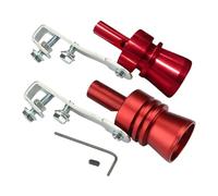 Samuliy Tubo di scarico, tubo di scarico, leggero booster di scarico per auto, silenziatore di scarico turbo, accessorio per valvola di scarico, risonatore automobilistico per auto SUV