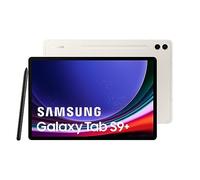 Samung Galaxy Tab S9+ 5G WiFi+LTE SM-X816B - Tablet Android da 12,4 pollici, con penna S Pen versione internazionale, colore beige, 12 GB + 256 GB