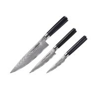 Samura Damasco Professionale Giapponese Coltello Da Cucina Set Coltello, Coltello Utilitario, Coltello Da Chef. Manico G-10. Durezza 61 HRC