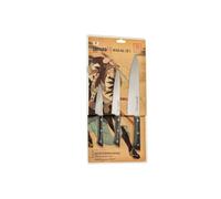 Samura HARAKIRI SET 3 PZ (CUOCO-FILETTARE-SPELUCCHINO) Black SHR-0220B