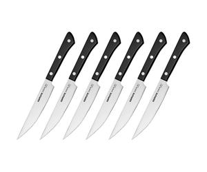 Samura HARAKIRI SET 6 PZ BISTECCA (Steak knives) Black SHR-0260B