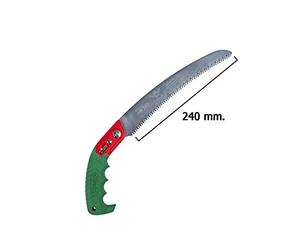 Samurai 8230640 SERRUCHO GC-240-LH Curvo, Cranberry
