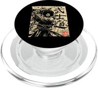 Samurai africano Guerriero afro giapponese Bushido Storia PopSockets PopGrip per MagSafe