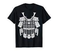 Samurai Armatura Guerriero Storia Giapponese Line Art Design Maglietta