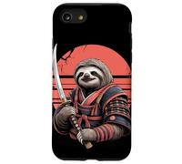Samurai Bradipo Pigro Katana Spada Bradipi Custodia per iPhone SE (2020) / 7/8