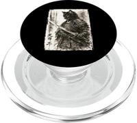 Samurai Cat - Gatto giapponese Ukiyo-e Warrior Cat PopSockets PopGrip per MagSafe