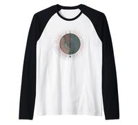Samurai Code Way of Life Guerriero Giappone Katana Spada Maglia con Maniche Raglan