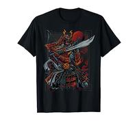 Samurai Demone Giapponese Oni Maglietta