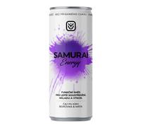 Samurai Energy - Puerh e mirtillo, 330 ml Bevanda energetica naturale