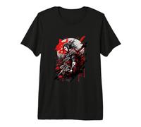 Samurai Fantasy Ronin Giapponese Maglietta Premium
