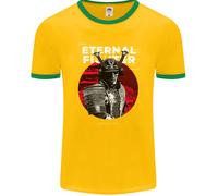 Samurai Fighter Teschio Mma Misto Arti Marziali Uomo Ringer Fotl