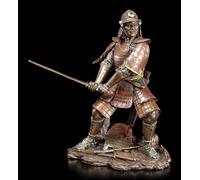 Samurai Figura - Guerriero Con Spada - Veronese Campo Statua Decorativa