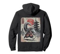 Samurai Formicaio Tamandua Vintage Giapponese Felpa con Cappuccio