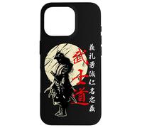 Samurai Giappone Guerriero Kanji Bushido Code Custodia per iPhone 16 Pro