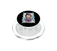 Samurai giapponese Boba Tea Warrior Ukiyo Bubble Tea Samurai PopSockets PopGrip per MagSafe
