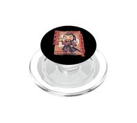 Samurai giapponese Boba Tea Warrior Ukiyo Bubble Tea Samurai PopSockets PopGrip per MagSafe