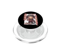 Samurai giapponese Boba Tea Warrior Ukiyo Bubble Tea Samurai PopSockets PopGrip per MagSafe