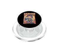 Samurai giapponese Boba Tea Warrior Ukiyo Bubble Tea Samurai PopSockets PopGrip per MagSafe