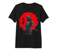 Samurai Giapponese con La Spada, Guerriero Samurai Maglietta Premium