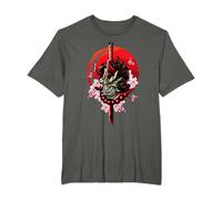 Samurai giapponese, Oni Demone, Spada Katana Maglietta