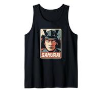Samurai Giapponese Ukiyo-e Anime Retro Giappone Bushido Souvenir Canotta