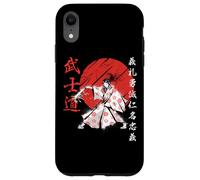 Samurai Girl Warrior Woman Codice Bushido Giappone Custodia per iPhone XR