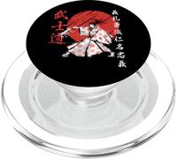 Samurai Girl Warrior Woman Codice Bushido Giappone PopSockets PopGrip per MagSafe