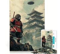 Samurai Gorilla Puzzle da 1000 pezzi per adolescenti, stimola la memoria, favorisce la calma, stimola la fantasia, crea una piacevole sorpresa (50x75cm)