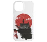 Samurai Guerriero Anima in giapponese Retro vaporwave harajuku Custodia per iPhone 14
