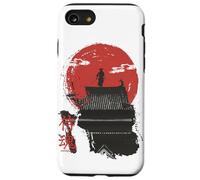 Samurai Guerriero Anima in giapponese Retro vaporwave harajuku Custodia per iPhone SE (2020) / 7/8
