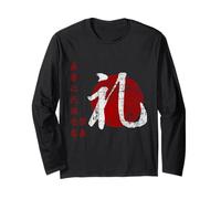 Samurai Guerriero codice Bushido Giapponese Segno REI Etichetta Maglia a Manica