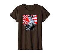 Samurai Guerriero Giapponese - Samurai Shogun Bushido Maglietta, Donna, Marrone, S