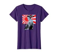 Samurai Guerriero Giapponese - Samurai Shogun Bushido Maglietta, Donna, Viola, XXL